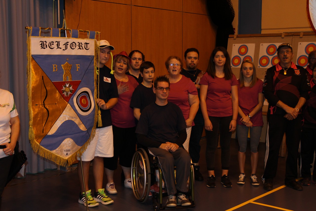 Les archers de la savoureuse au 24H internationales de Belfort 2015.